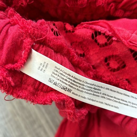 Free People Pretty Red Tank - Picture 7 of 7